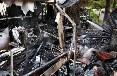 Fire at Santa Cruz County mobile home park is being investigated as attempted murder