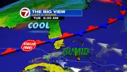 Series of Fronts, Plus Watching Disturbance in the Caribbean